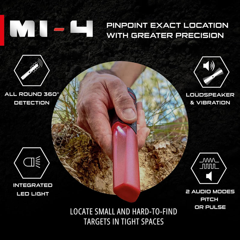 Load image into Gallery viewer, XP MI-4 Waterproof Metal Detector Pinpointer with Holster &amp; Lanyard
