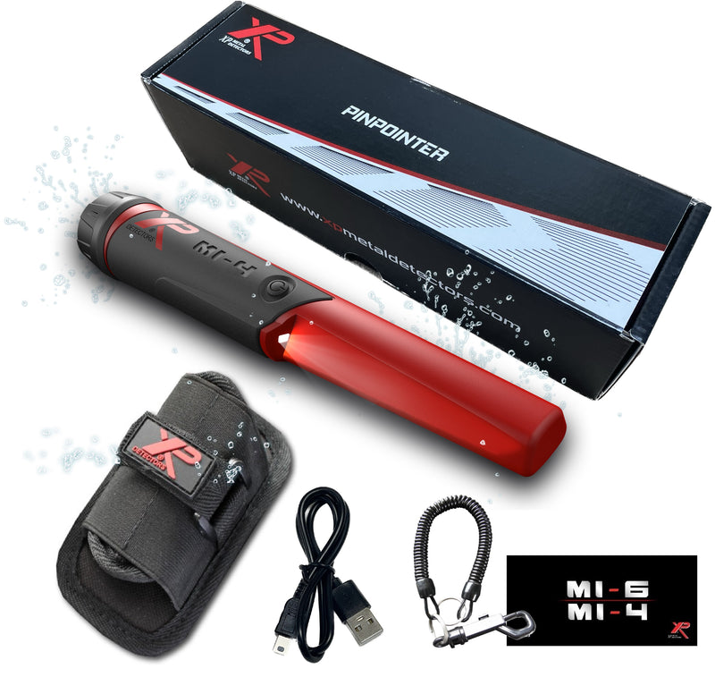 Load image into Gallery viewer, XP MI-4 Waterproof Metal Detector Pinpointer with Holster &amp; Lanyard
