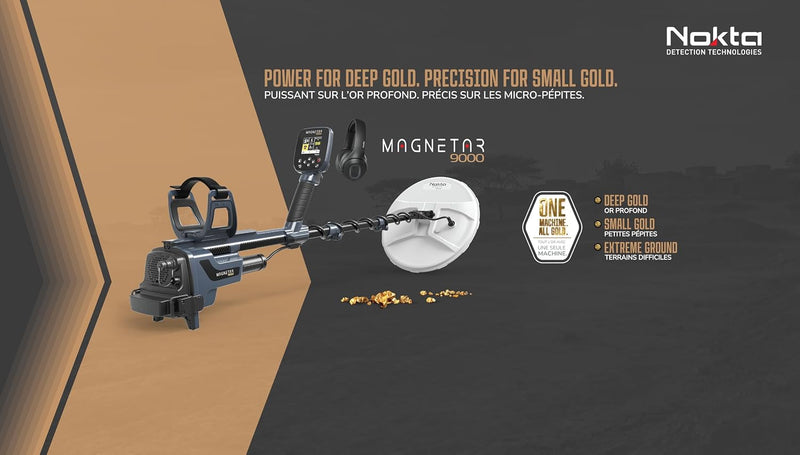 Load image into Gallery viewer, Nokta Magnetar 9000 Gold Prospecting Metal Detector
