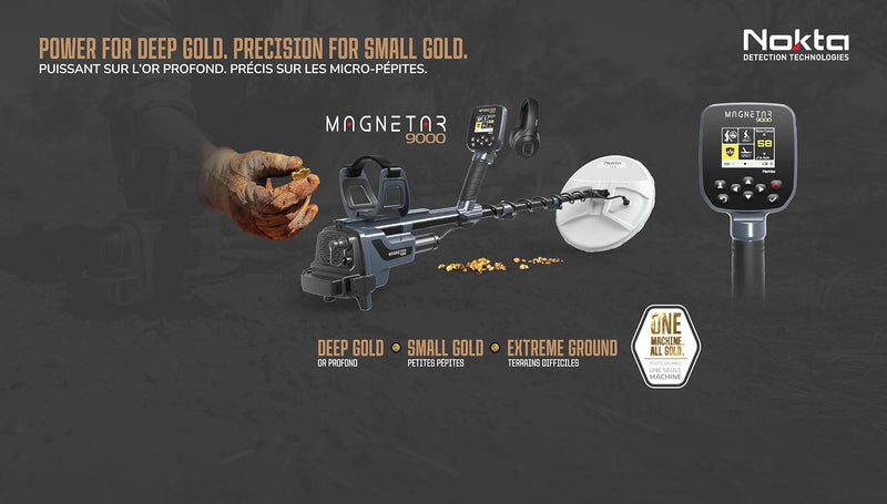 Load image into Gallery viewer, Nokta Magnetar 9000 Gold Prospecting Metal Detector

