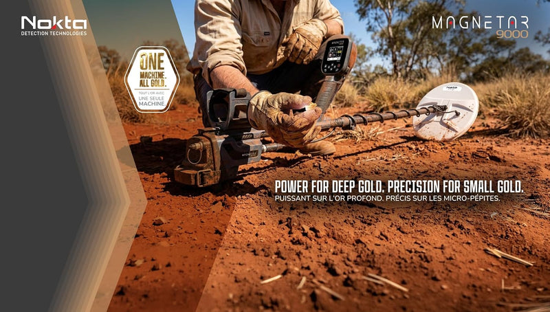 Load image into Gallery viewer, Nokta Magnetar 9000 Gold Prospecting Metal Detector
