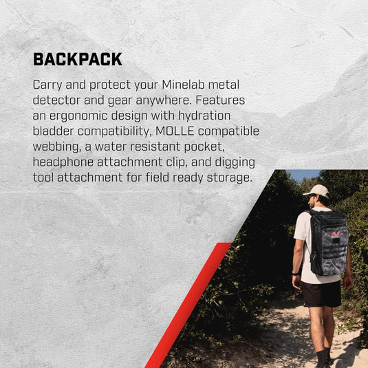 Minelab Vanquish 560 Pro Pack Metal Detector with Minelab Backpack