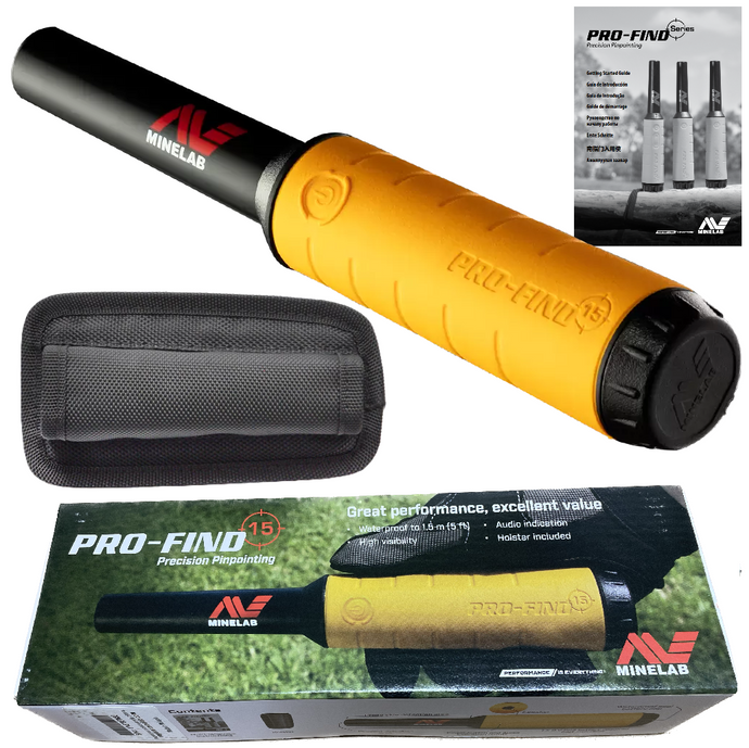 Minelab Pro-Find 15 Waterproof Metal Detector Pinpointer - 3226-0002