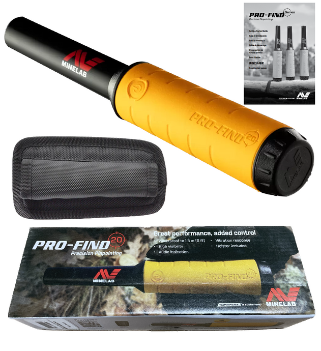 Minelab Pro-Find 20 Waterproof Metal Detector Pinpointer - 3226-0004 (USED)