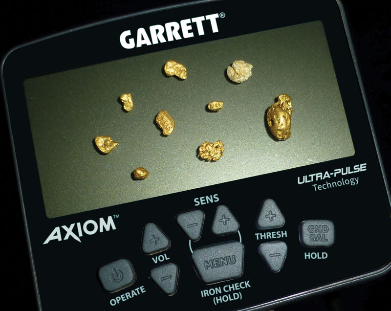 Load image into Gallery viewer, Garrett Axiom Lite Metal Detector Pulse Induction 1142710 for Gold Prospecting
