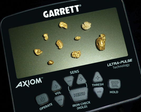 Garrett Axiom Lite Metal Detector Pulse Induction 1142710 for Gold Prospecting