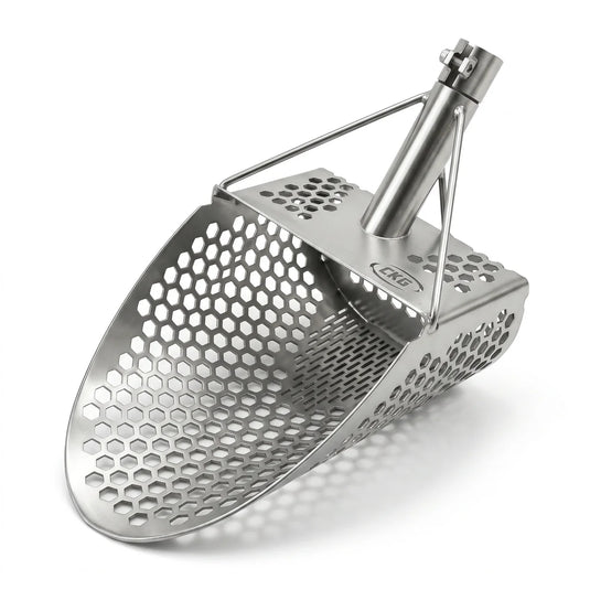 CKG Pro Stainless Steel Sand Scoop for Metal Detecting