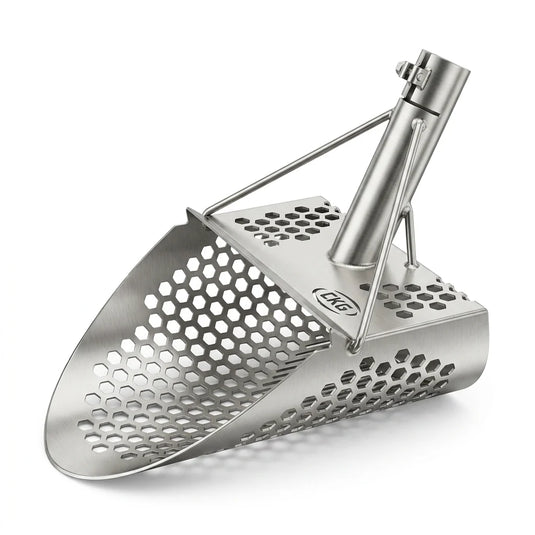 CKG Pro Stainless Steel Sand Scoop for Metal Detecting