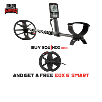 Minelab Equinox 800 Metal Detector - 3720-0002 Waterproof + 6" DD Coil