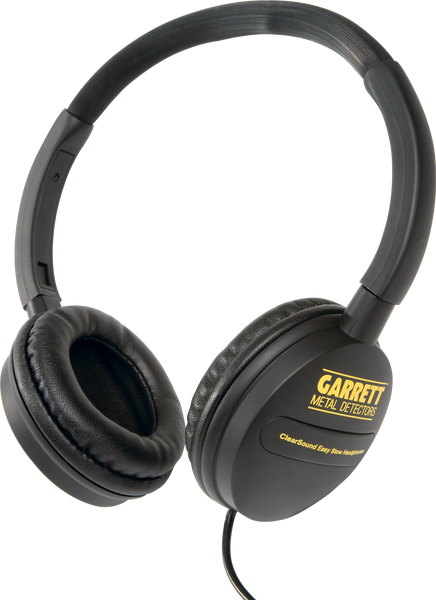 GARRETT CLEARSOUND EASY STOW HEADPHONES with In-Line Volume Control - 1612700