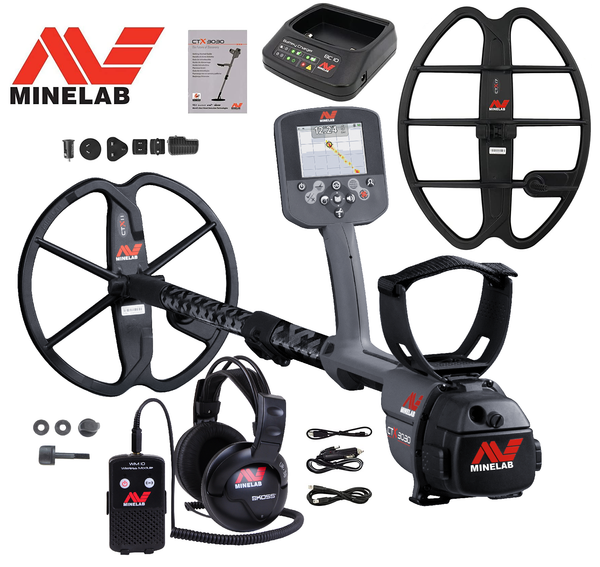 Minelab CTX 3030 Metal Detector PROMO 3228-0101 FREE 17" COIL 3011-0116