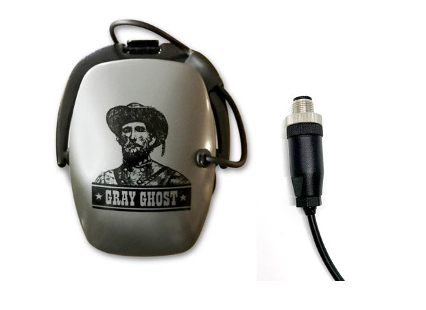 Load image into Gallery viewer, Gray Ghost Amphibian II Headphones for Minelab CTX 3030 - 09116
