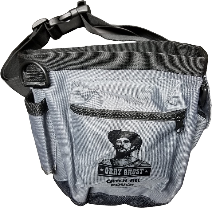 DetectorPRO Gray Ghost Catch-All Pouch for Metal Detecting -9306